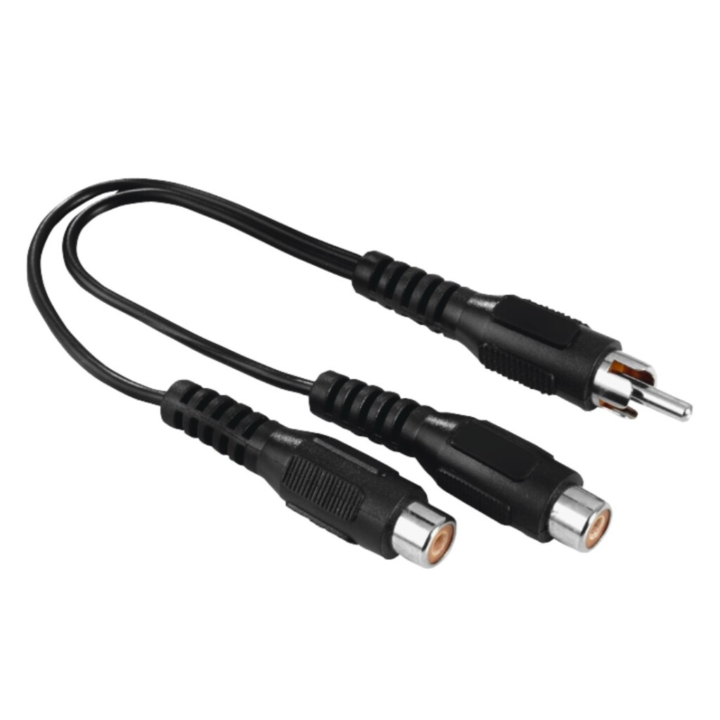 Hama Subwoofer-adapter Cinch-stekker - 2 Cinch-koppelingen