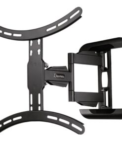 Hama TV-muurbeugel Volledig Beweegbaar 3 Sterren 2 Armen VESA 400x400 Zwart