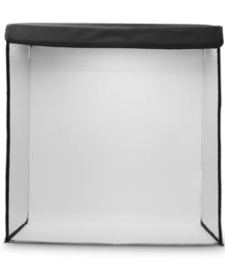 Hama ToGo Opvouwbare Mini Fotostudio + LED-Ringlamp 50x50 cm Zwart/Wit