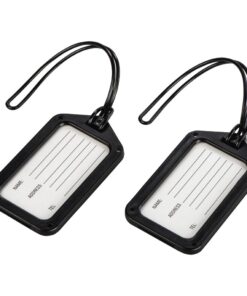 Hama Travel Naamkaartjes Voor Bagage 2 Stuks Zwart