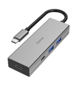 Hama USB-C-Hub 4-poorts 2x USB-A 2x USB-C USB 3.2 Gen1 5 Gbit/s