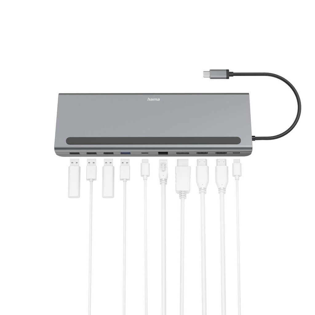 Hama USB-C-dockingstation 10-poorts - Afbeelding 3
