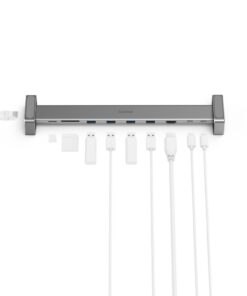 Alternative view of Hama USB-C-dockingstation Met Afneembare Voetjes 9-poorts