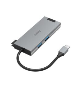 Alternative view of Hama USB-C-hub Multiport 5-poorts 2x USB-A USB-C HDMI™ LAN/ethernet