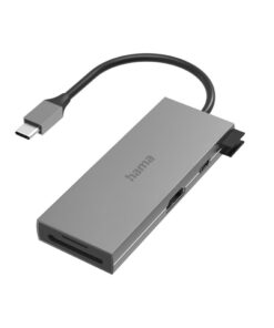 Hama USB-C-hub Multiport 6-poorts 2x USB-A USB-C HDMI&trade; SD MicroSD
