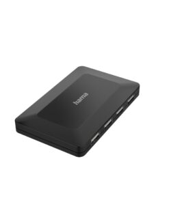 Hama USB-hub 4-poorts USB 2.0 480 Mbit/s Incl. Kabel En Netadapter