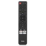 Hama Universele Afstandsbediening Hisense TV&rsquo;s IR Lerend + 4 App-knoppen Zwart