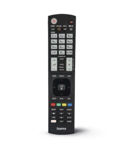 Hama Universele Afstandsbediening LG TV IR Lerend + Lichtgevende Toetsen Zwart