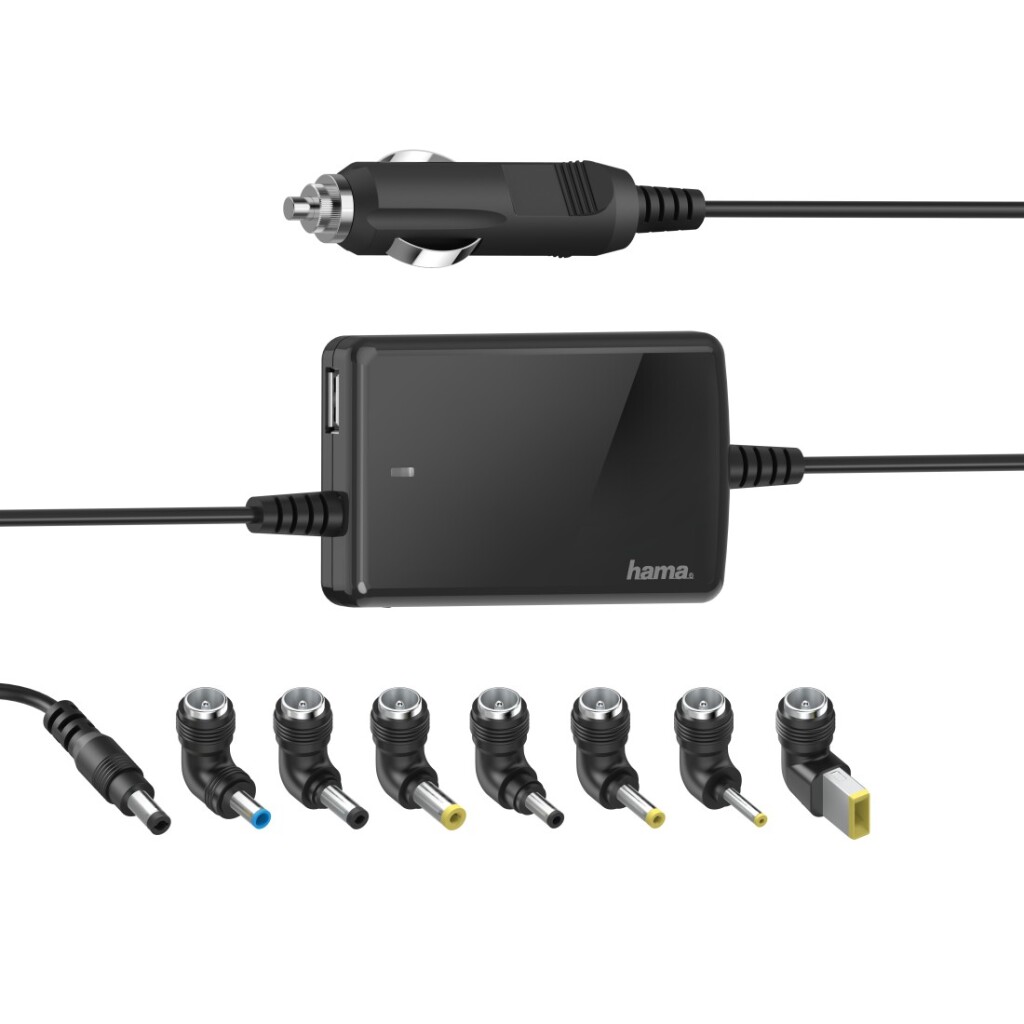 Hama Universele Auto-notebook-netadapter Slim & Light 15-19V/70W - Afbeelding 2