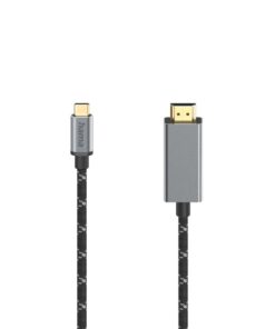 Hama Video Kabel USB C - HDMI Ultra-HD 8K/60Hz 150 cm Aluminium