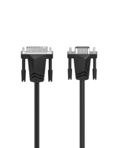 Hama Videokabel DVI-stekker Naar VGA-stekker Full-HD 1080p 1
