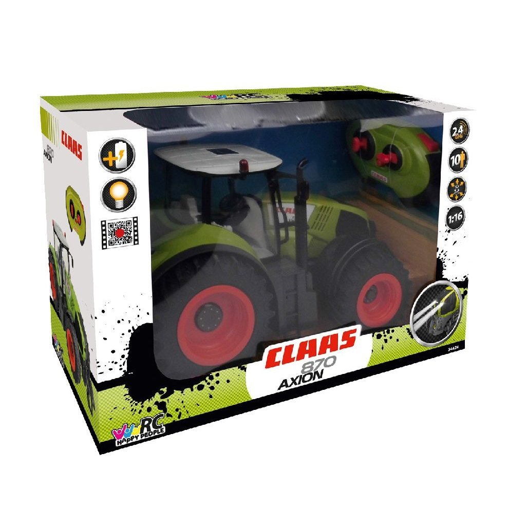 Happy People RC Claas Axion 870 Tractor met Licht 1:16 - Afbeelding 2