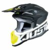 Helm voor het volledige gezicht Just1 J-18 F HEXA Zwart Wit