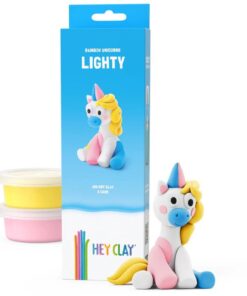 Hey Clay Klei Lighty Figuur 3 Potjes Klei