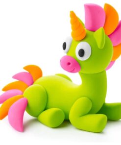 Alternative view of Hey Clay Klei Sparky Figuur 3 Potjes Klei