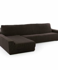 Hoes voor chaise longue met lange armleuning links Sofaskins NIAGARA Bruin (Refurbished A)