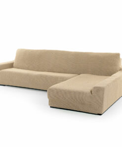Hoes voor chaise longue met lange armleuning rechts Sofaskins Beige (Refurbished B)
