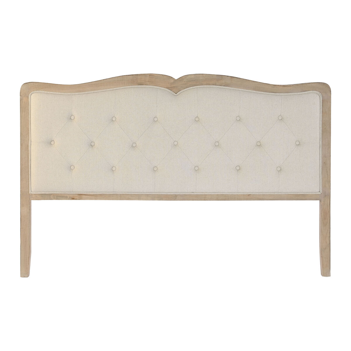Hoofdbord DKD Home Decor Beige Hout Ek 180 x 10 x 120 cm