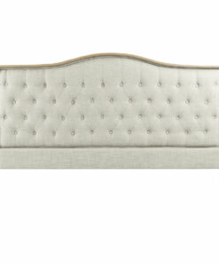 Hoofdbord DKD Home Decor Beige Natuurlijk Hout Rubberwood 180 x 10 x 120 cm