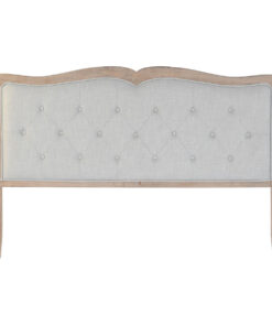 Hoofdbord DKD Home Decor Lichtgrijs Ek 160 x 10 x 120 cm 180 x 10 x 120 cm