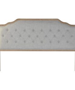 Hoofdbord DKD Home Decor Lichtgrijs Ek 180 x 10 x 120 cm