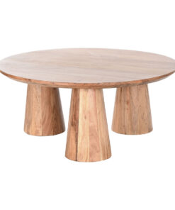 Hoofdtafel DKD Home Decor Acacia 100 x 100 x 43 cm