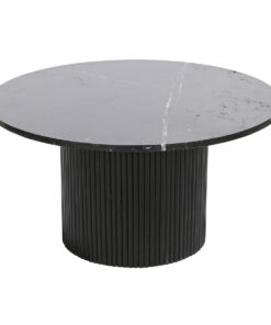 Hoofdtafel DKD Home Decor Hout Marmer 80 x 80 x 42 cm