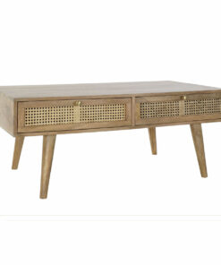 Hoofdtafel DKD Home Decor Mangohout 115 x 60 x 46 cm
