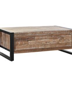 Hoofdtafel DKD Home Decor Metaal Acacia (110 x 60 x 40 cm)