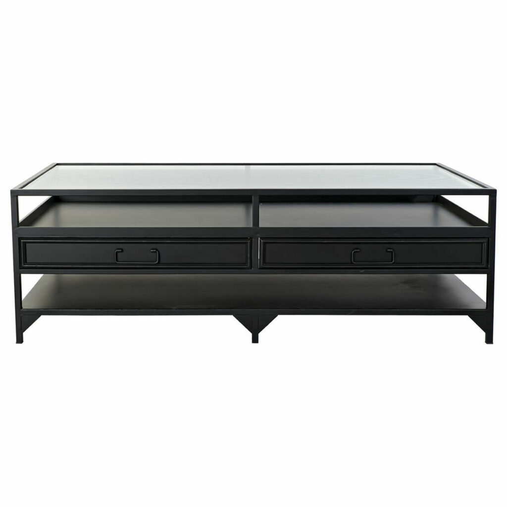 Hoofdtafel DKD Home Decor Metaal Kristal (120 x 60 x 40 cm)