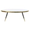 Hoofdtafel DKD Home Decor Spiegel Staal (110 x 50 x 41,5 cm)
