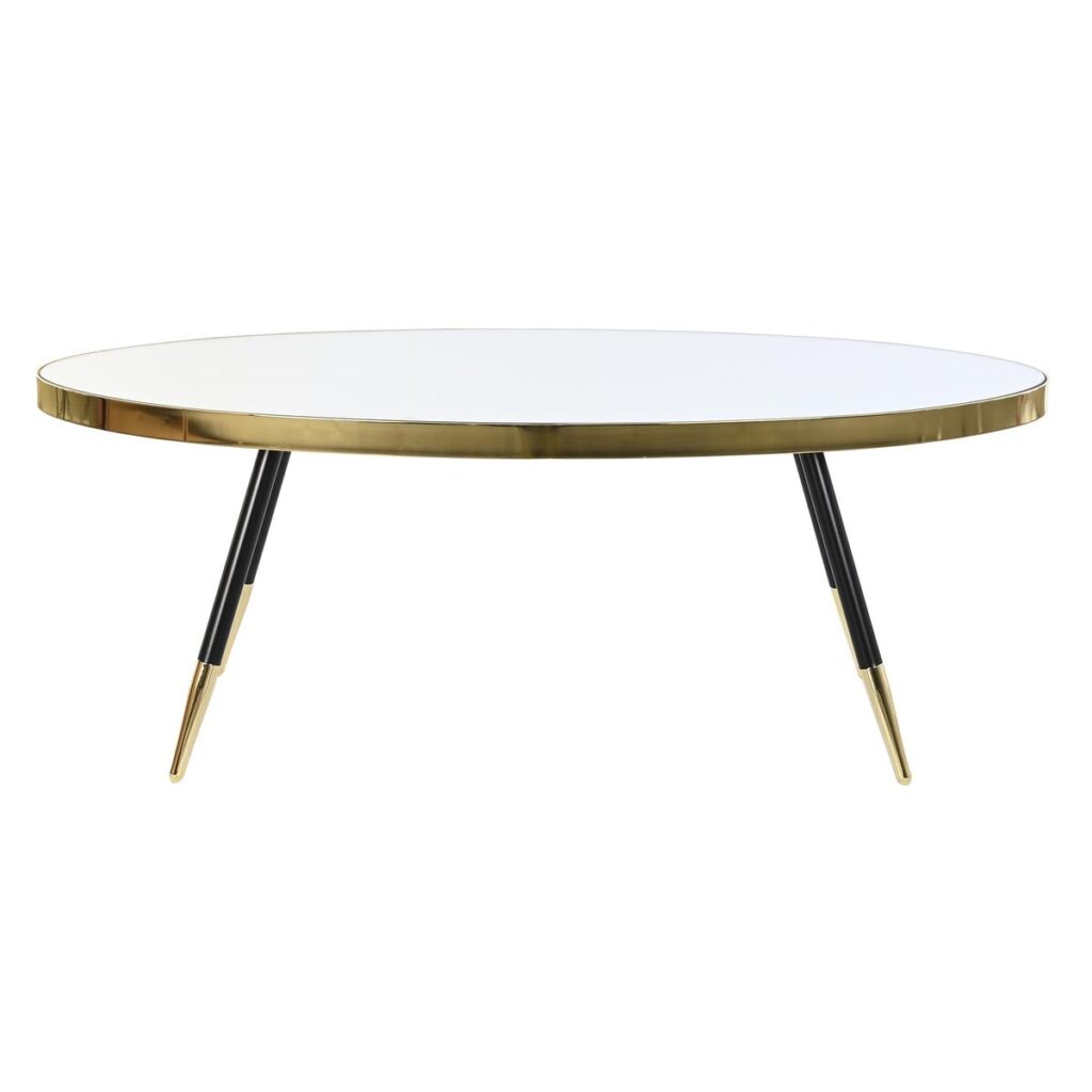 Hoofdtafel DKD Home Decor Spiegel Staal (110 x 50 x 41,5 cm)