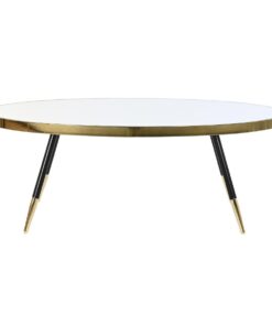 Hoofdtafel DKD Home Decor Spiegel Staal (110 x 50 x 41,5 cm)