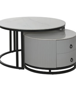 Hoofdtafel Home ESPRIT 80 x 80 x 45 cm