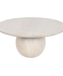 Hoofdtafel Home ESPRIT Acacia 81 x 81 x 37 cm