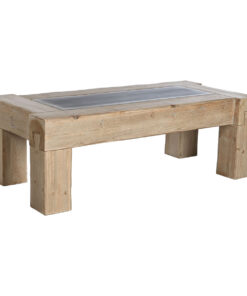 Hoofdtafel Home ESPRIT Spar Hout MDF 140 x 70 x 46 cm