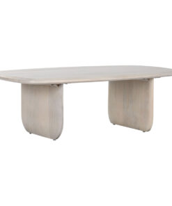 Hoofdtafel Home ESPRIT Wit 137 x 76 x 45 cm