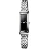 Horloge Dames Gucci G-FRAME REC Zilverkleurig