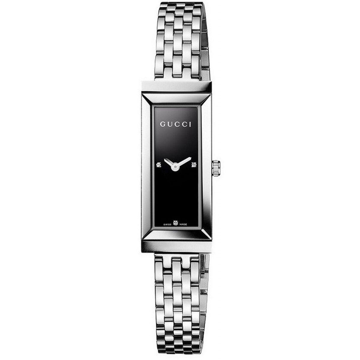 Horloge Dames Gucci G-FRAME REC Zilverkleurig