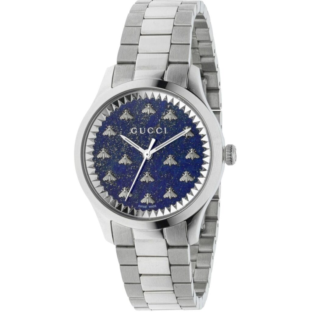 Horloge Dames Gucci G-TIMELESS MULTIBEE Zilverkleurig