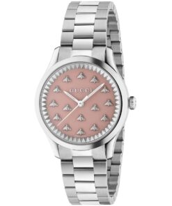 Horloge Dames Gucci G-TIMELESS MULTIBEE Zilverkleurig