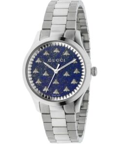 Horloge Dames Gucci G-TIMELESS MULTIBEE Zilverkleurig