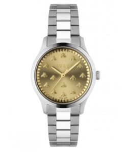 Horloge Dames Gucci G-TIMELESS MULTIBEE Zilverkleurig