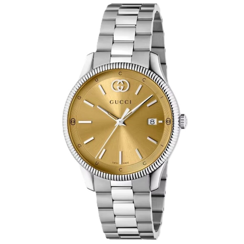 Horloge Dames Gucci MOD. G-TIMELESS Zilverkleurig