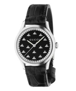 Horloge Dames Gucci YA1265055 Zwart
