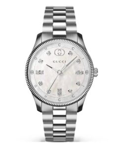 Horloge Dames Gucci YA1265064 Zilverkleurig