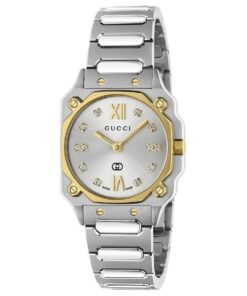 Horloge Dames Gucci YA166503 Zilverkleurig