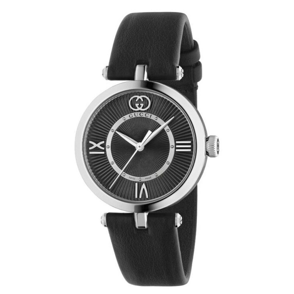 Horloge Dames Gucci YA167505 Zwart
