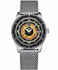 Horloge Dames Mido OCEAN STAR DECOMPRESSION WORLDTIMER Zilverkleurig