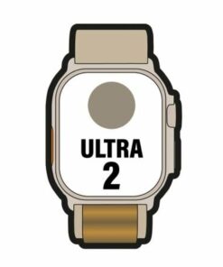 Horloge Heren Apple MX4E3TY/A Titanium 49 mm